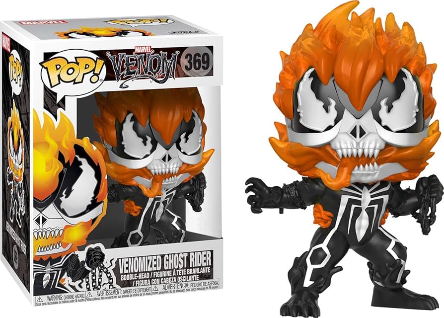 Amazon.com: Funko Pop Movies: Venom - Venomized Ghost Rider